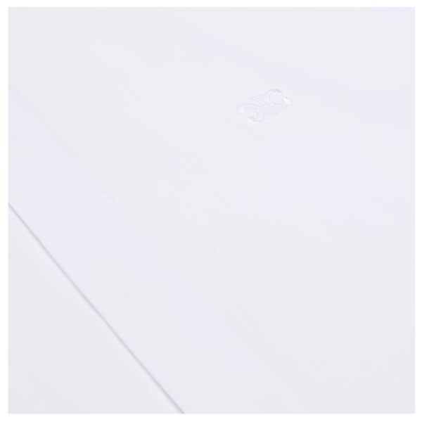 CELINE LOOSE SHIRT IN COTTON POPLIN WHITE - Image 4