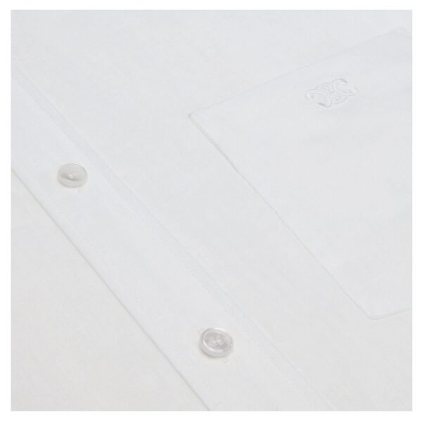CELINE LOOSE SHIRT IN LINEN - Image 4