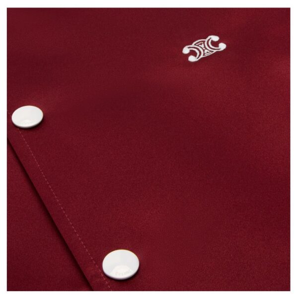 CELINE TRIOMPHE TEDDY JACKET IN SATIN - Image 4