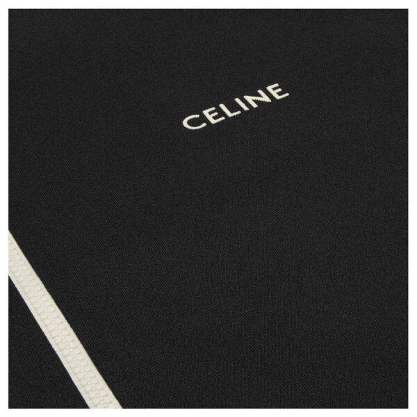 CELINE TRACKSUIT JACKET IN DOUBLE FACE JERSEY - Image 4