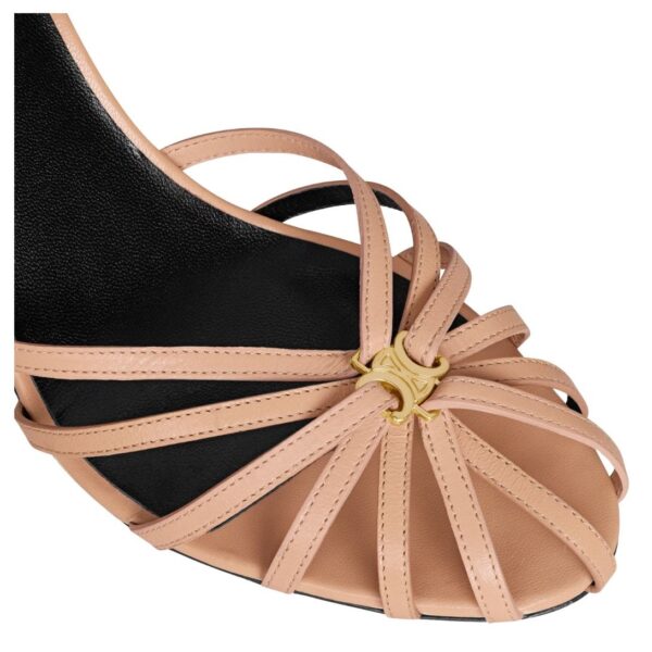 CELINE TRIOMPHE SANDAL IN KIDSKIN - Image 4