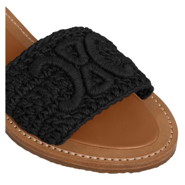 CELINE LYMPIA MULE IN TRIOMPHE KNITTED COTTON - Image 4
