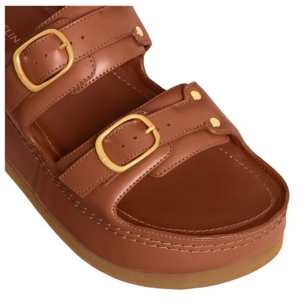 CELINE POLLY WEDGE MULE IN CALFSKIN - Image 4