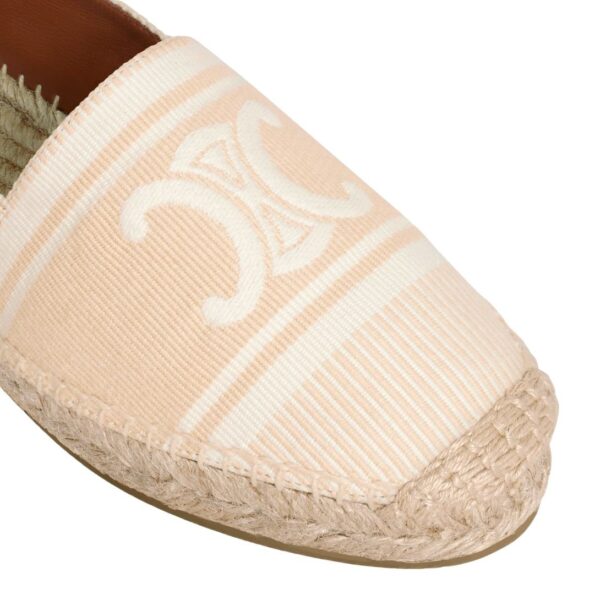 LES ESPADRILLES CELINE IN TRIOMPHE JACQUARD CANVAS - Image 4