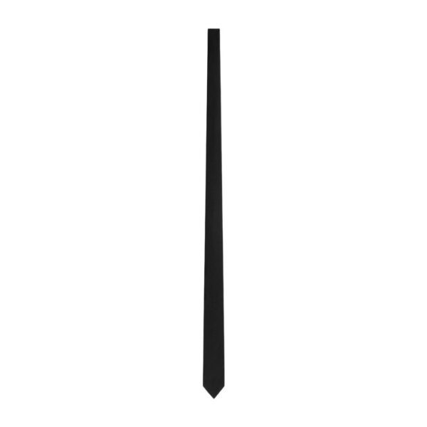 CELINE THIN TIE IN DIAGONAL SILK