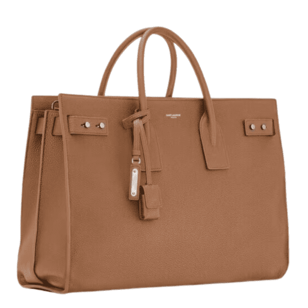 SAINT LAURENT SAC DE JOUR THIN LARGE IN GRAINED LEATHER - Image 4