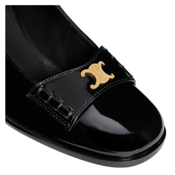 CELINE LILY TRIOMPHE PUMP IN PATENT CALFSKIN - Image 4