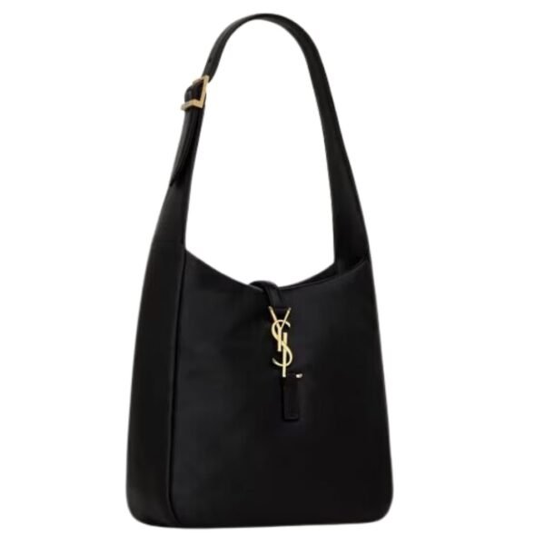 SAINT LAURENT LE 5 À 7 SUPPLE SMALL IN PADDED LAMBSKIN - Image 4