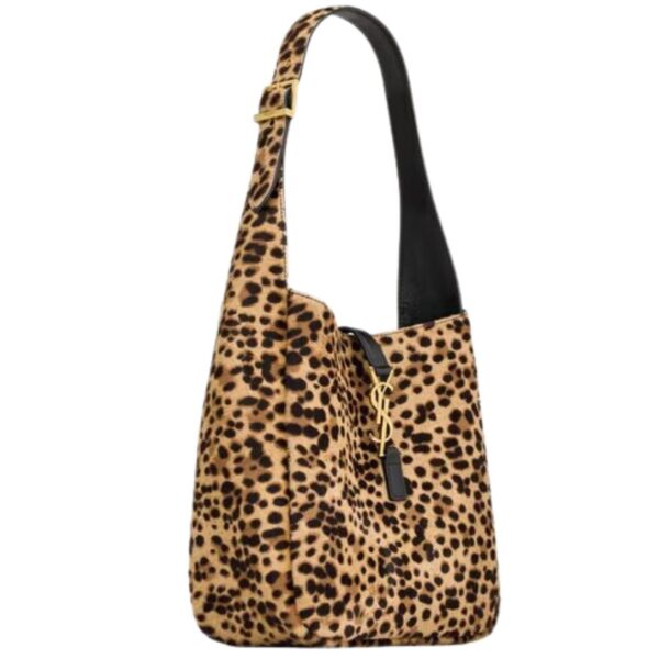 SAINT LAURENT LE 5 À 7 SUPPLE SMALL IN PONY HAIR LEATHER - Image 4