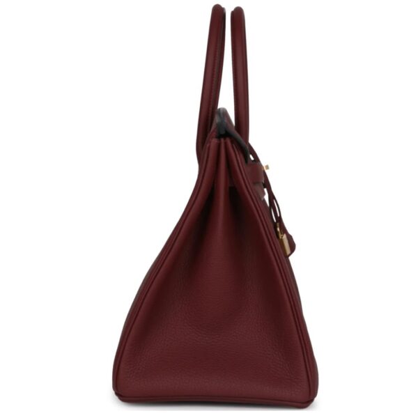 HERMÈS BIRKIN 35 ROUGE H TOGO GOLD HARDWARE - Image 4