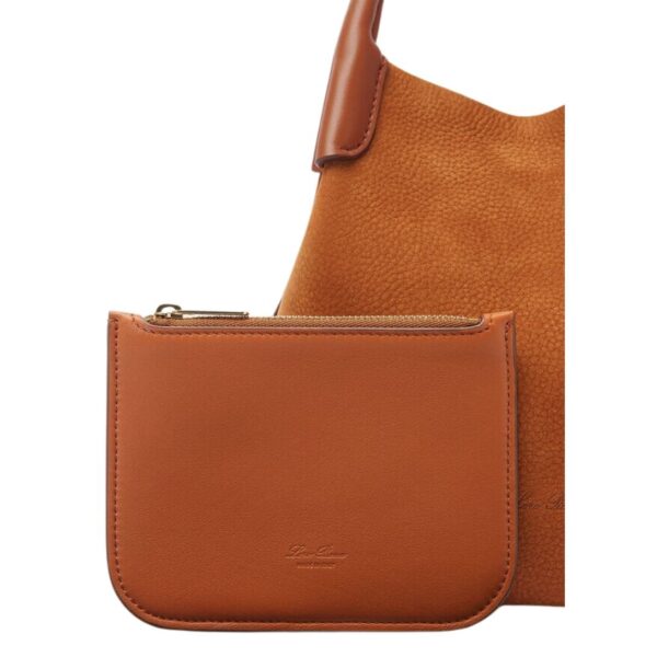 LORO PIANA SMALL BALE BAG BON TON BROWN - Image 5