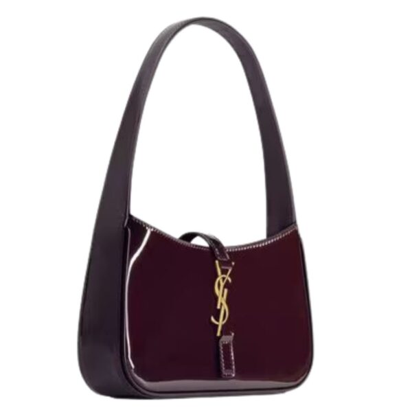 SAINT LAURENT MINI LE 5 À 7 IN PATENT LEATHER - Image 4