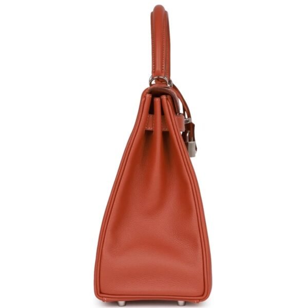 HERMÈS KELLY RETOURNE 32 BLUSH VERSO EVERCOLOR PALLADIUM HARDWARE - Image 4