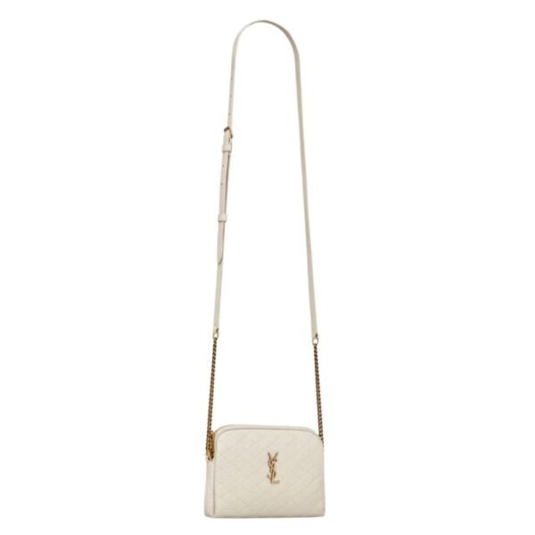 SAINT LAURENT GABY ZIPPED POUCH IN QUILTED LAMBSKIN - Image 4