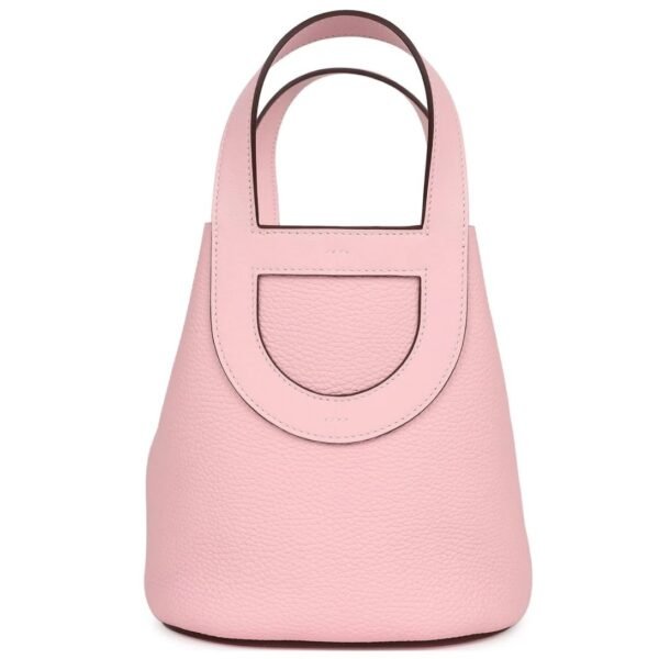 HERMÈS IN-THE-LOOP 18 ROSE SAKURA CLEMENCE AND SWIFT PALLADIUM HARDWARE - Image 2