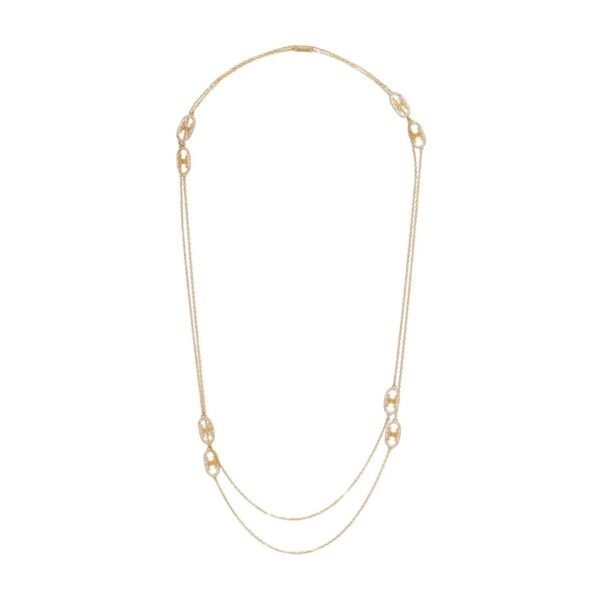 CELINE MAILLON TRIOMPHE SAUTOIR IN YELLOW GOLD AND DIAMONDS - Image 4