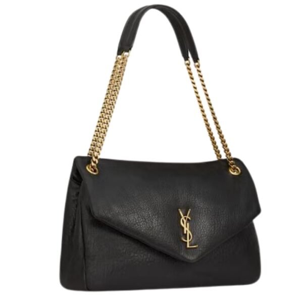 SAINT LAURENT CALYPSO LARGE IN GRAINED LAMBSKIN - Image 4