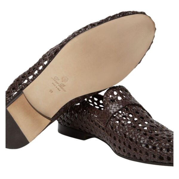 LORO PIANA LEON LOAFER POWDER BROWN - Image 5