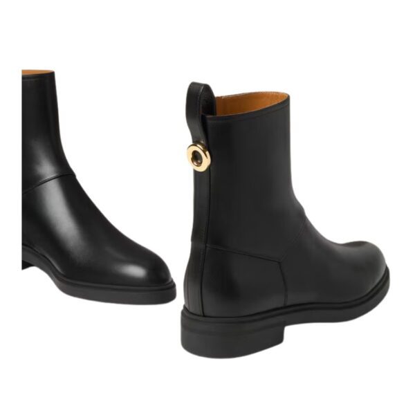 LORO PIANA KILDA ANKLE BOOT BLACK - Image 6