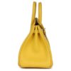 HERMÈS BIRKIN 25 JAUNE DE NAPLES SWIFT PALLADIUM HARDWARE (Copy) - Image 4