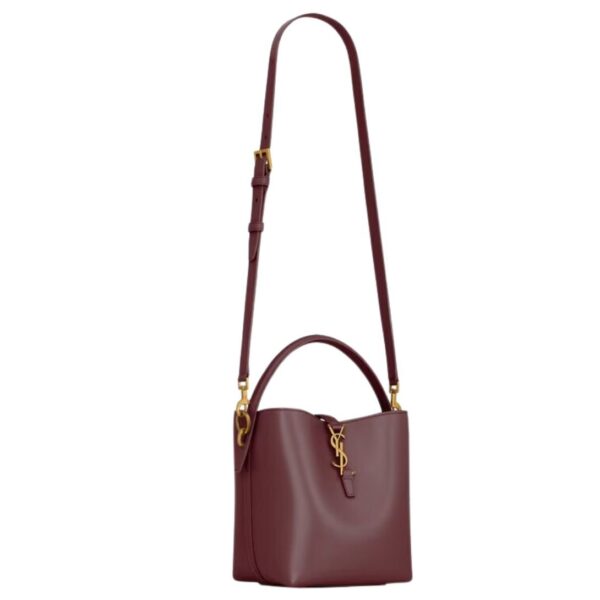 SAINT LAURENT LE 37 SMALL IN SHINY LEATHER - Image 4