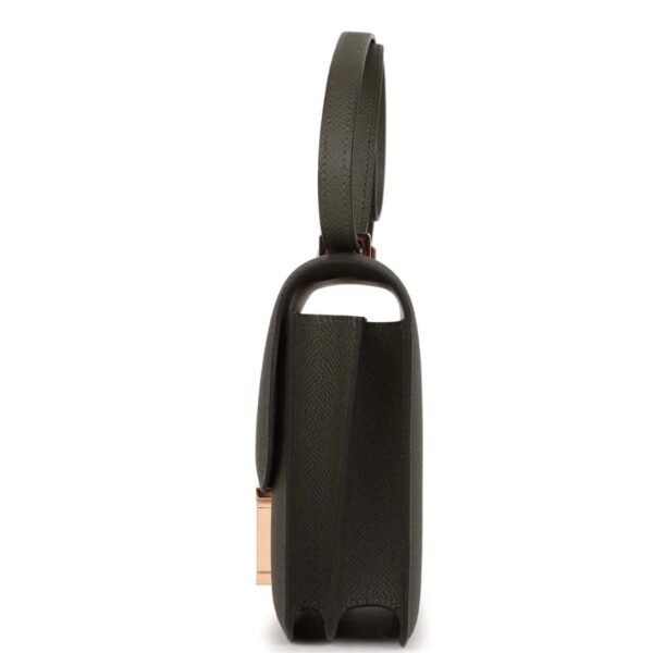 HERMÈS CONSTANCE 18 VERT DE GRIS EPSOM ROSE GOLD HARDWARE - Image 4