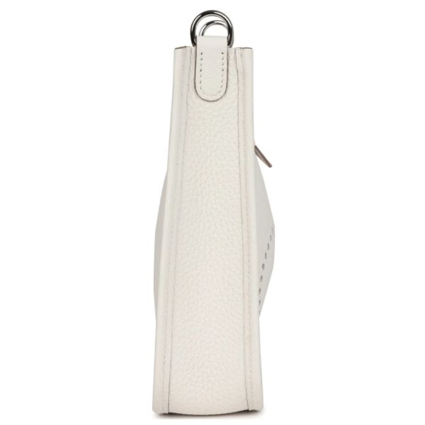 HERMÈS EVELYNE TPM GRIS PALE CLEMENCE PALLADIUM HARDWARE - Image 4