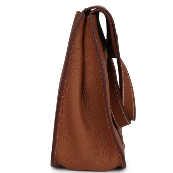 HERMÈS HALZAN 31 GOLD CLEMENCE GOLD HARDWARE - Image 4