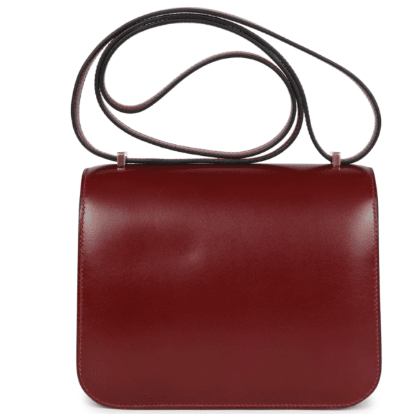 HERMÈS CONSTANCE 18 ROUGE H BOX CALFSKIN GOLD HARDWARE - Image 2