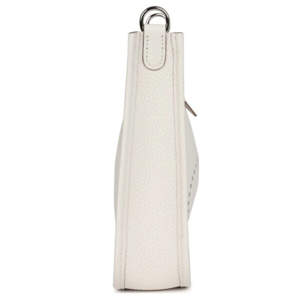 HERMÈS EVELYNE TPM GRIS PALE CLEMENCE PALLADIUM HARDWARE - Image 4