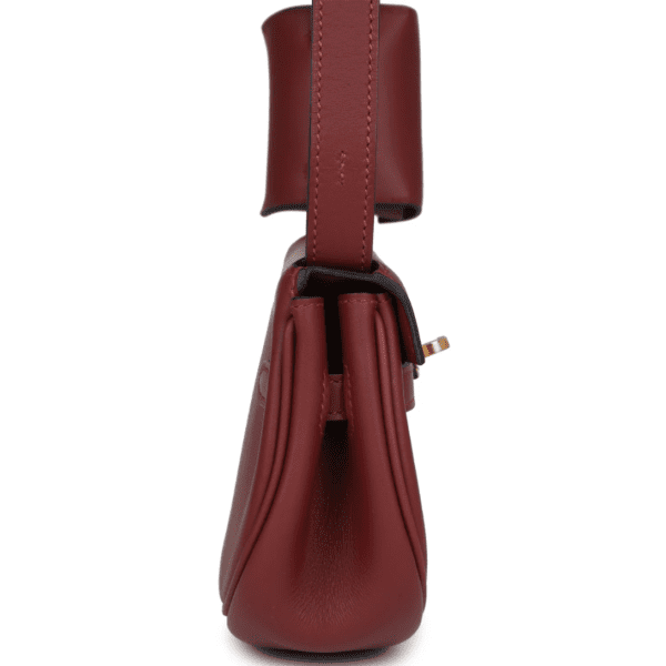 HERMÈS KELLY MOOVE ROUGE H SWIFT GOLD HARDWARE - Image 4