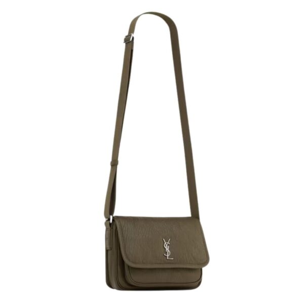 SAINT LAURENT NIKI SMALL MESSENGER IN GRAINED LAMBSKIN - Image 4