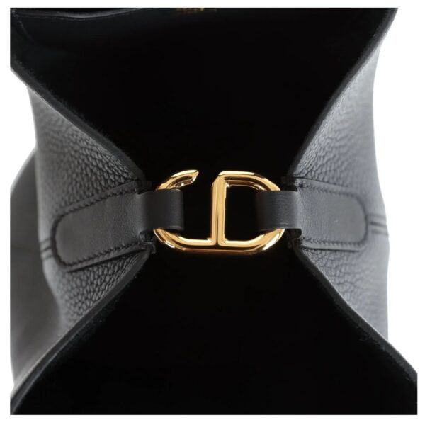HERMÈS IN-THE-LOOP 18 BLACK CLEMENCE AND SWIFT GOLD HARDWARE - Image 4