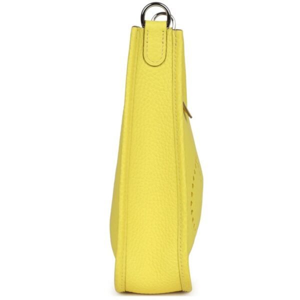 HERMÈS EVELYNE TPM LIME CLEMENCE PALLADIUM HARDWARE - Image 4