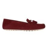 LORO PIANA DOT SOLE WALK LOAFER WILD PLUM