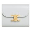 CELINE SMALL FLAP WALLET TRIOMPHE IN SHINY CALFSKIN PEBBLE - Image 12