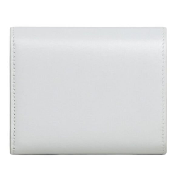 CELINE SMALL FLAP WALLET TRIOMPHE IN SHINY CALFSKIN MOON - Image 15