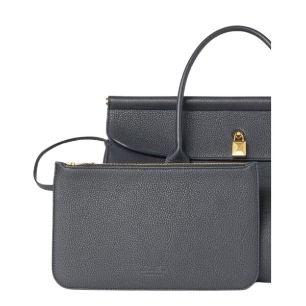 LORO PIANA LOOM BAG L32 NAVY BLUE - Image 12