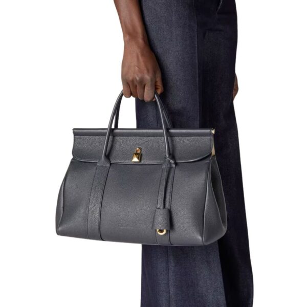 LORO PIANA LOOM BAG L32 NAVY BLUE - Image 13