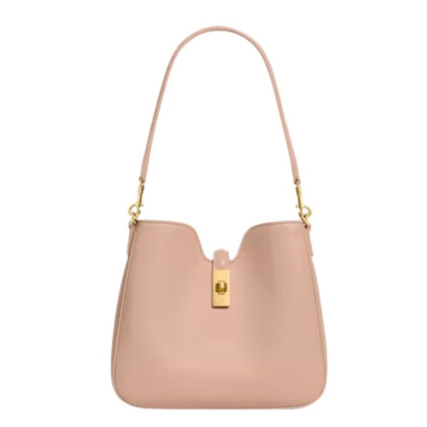 CELINE SMALL CAMILLE 16 SOFT BAG IN SMOOTH CALFSKIN BLACK - Image 2