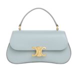 CELINE TEEN CELINE LOLA IN SHINY CALFSKIN ICE BLUE