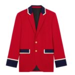 CELINE CLASSIC JACKET IN WOOL FLANNEL