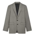 CELINE CLASSIC JACKET IN STRIPED FLANNEL