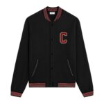 CELINE PARIS TEDDY JACKET IN COLLEGE FLEECE