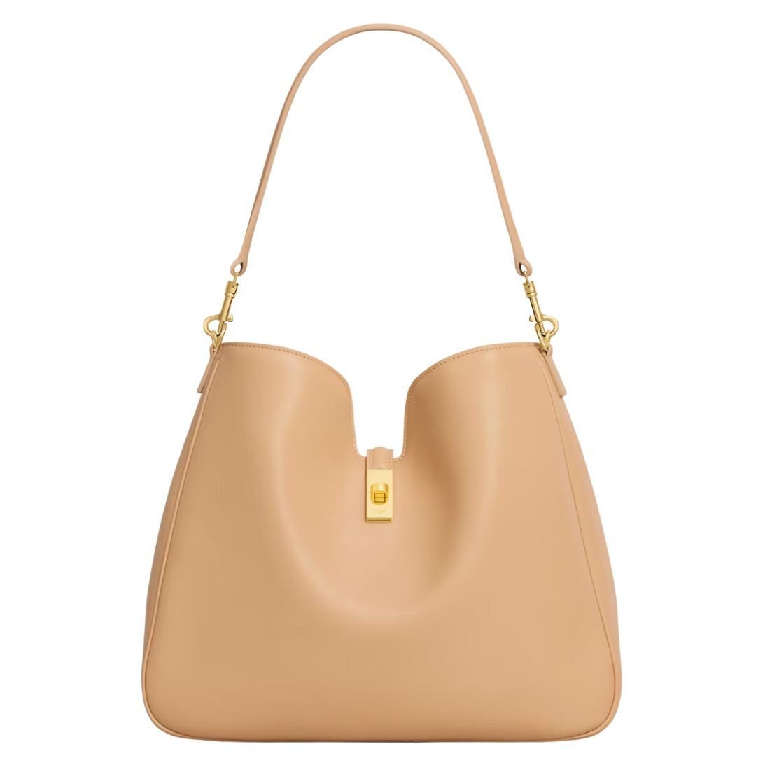 5-202-1.jpg CELINE MEDIUM CAMILLE 16 SOFT BAG IN SMOOTH CALFSKIN LIGHT SAND