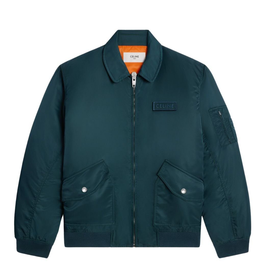 CELINE BOMBER JACKET IN NYLON