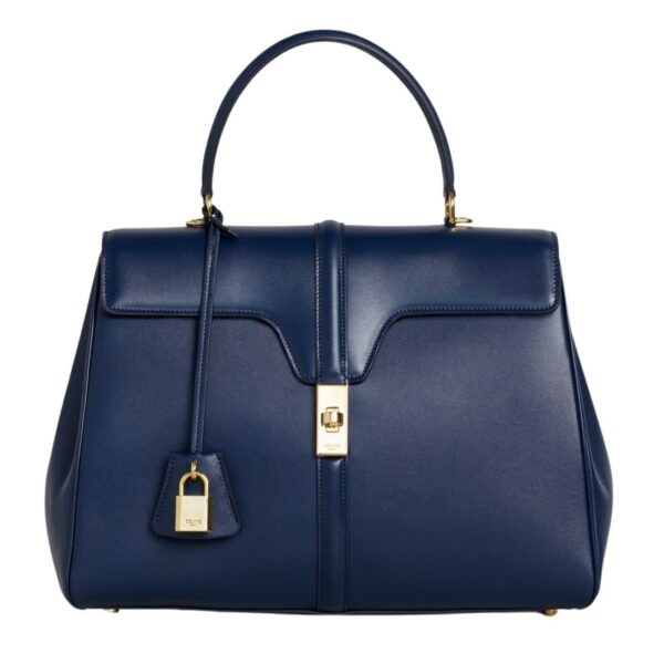 CELINE CLASSIQUE 16 BAG IN SATINATED CALFSKIN AMAZONE - Image 3