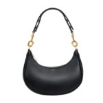 CELINE MEDIUM AVA STRAP BAG IN SMOOTH CALFSKIN BLACK