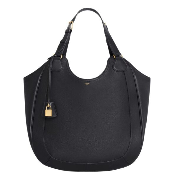 CELINE MEO BAG IN SUPPLE GRAINED CALFSKIN CHESTNUT - Image 2