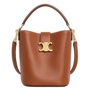 CELINE SMALL BUCKET LOUISE IN SMOOTH CALFSKIN BLACK